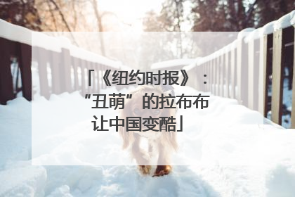 《纽约时报》：“丑萌”的拉布布让中国变酷
