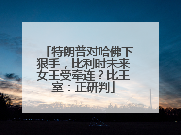 特朗普对哈佛下狠手，比利时未来女王受牵连？比王室：正研判