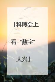科博会上看“数字”大兴