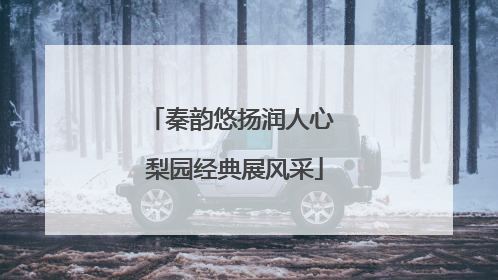 秦韵悠扬润人心 梨园经典展风采