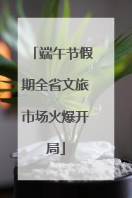 端午节假期全省文旅市场火爆开局