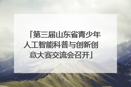 第三届山东省青少年人工智能科普与创新创意大赛交流会召开
