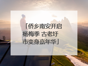 侨乡南安开启杨梅季 古老圩市变身嘉年华