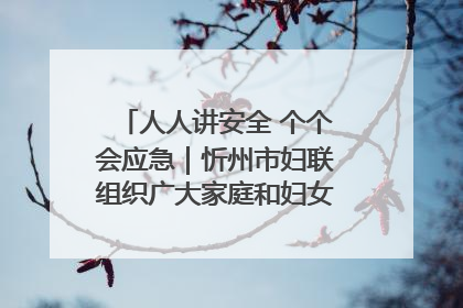 人人讲安全 个个会应急｜忻州市妇联组织广大家庭和妇女群众走进忻州市消防救援支队参观啦！