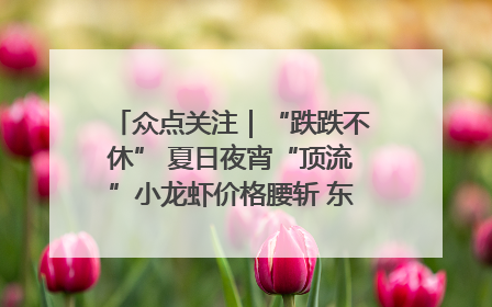 众点关注｜“跌跌不休” 夏日夜宵“顶流”小龙虾价格腰斩 东营人的快乐来了