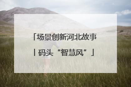 场景创新河北故事丨码头“智慧风”