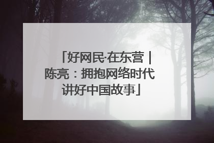 好网民·在东营｜陈亮：拥抱网络时代 讲好中国故事