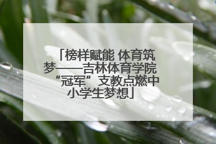 榜样赋能 体育筑梦——吉林体育学院“冠军”支教点燃中小学生梦想