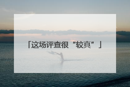 这场评查很“较真”