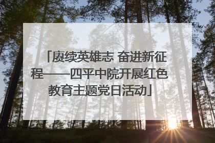 赓续英雄志 奋进新征程——四平中院开展红色教育主题党日活动