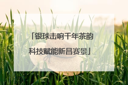 银球击响千年茶韵 科技赋能新昌赛景