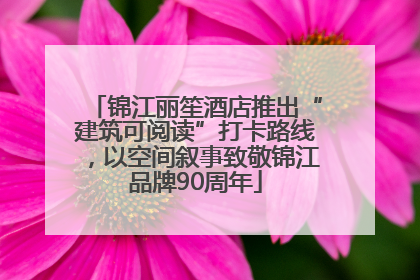 锦江丽笙酒店推出“建筑可阅读”打卡路线，以空间叙事致敬锦江品牌90周年