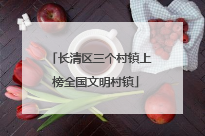 长清区三个村镇上榜全国文明村镇