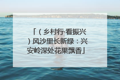 （乡村行·看振兴）风沙里长新绿：兴安岭深处花果飘香