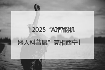 2025“AI智能机器人科普展”亮相西宁