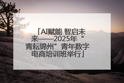 AI赋能 智启未来——2025年“青耘锦州”青年数字电商培训班举行
